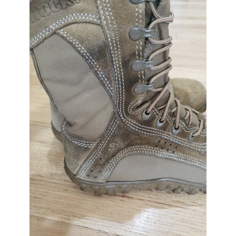 Rocky S2V Steel Toe Tactical Military Boot Coyote Brown Sz M 5.5 - Picture 8 of 14